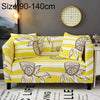 Sofa Covers all-inclusive Slip-resistant Sectional Elastic Full Couch Cover Sofa Cover and Pillow Case, Specification:Single Seat+2 pcs Pillow Case(Lemon)