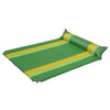 Color Matching Automatic Inflatable Outdoor Sports Double Camping Air Cushion, Size:190x130x3.5cm(Green)