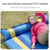 Color Matching Automatic Inflatable Outdoor Sports Double Camping Air Cushion, Size:190x130x3.5cm(Blue)