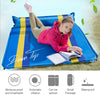 Color Matching Automatic Inflatable Outdoor Sports Double Camping Air Cushion, Size:190x130x3.5cm(Orange)
