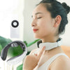 Cervical Massager Electromagnetic Pulse Heating Neck Protector, Style:Charging Remote Heating