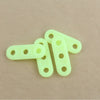 10 PCS Outdoor Tent Wind Rope Buckle Camping Luminous Buckle Awning Adjustment Buckle, Random Color Delivery