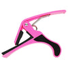 Plastic Guitar Capo for 6 String Acoustic Classic Electric Guitarra Tuning Clamp Musical Instrument Accessories(Pink)
