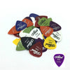 Alice 50 PCS ABS Electric Guitar Picks, Random Color Delivery, Surface:Frosted, Size:0.71mm