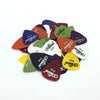 Alice 50 PCS ABS Electric Guitar Picks, Random Color Delivery, Surface:Frosted, Size:0.58mm, 0.71mm, 0.81mm Mixing