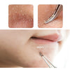 Stainless Steel Straight Bend Curved Blackhead Acne Clip Tweezer Pimple Remover(Straight Clip)