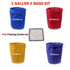 4 PCS / Set 1 Gallon Plant Residue Filter Bag