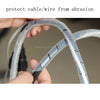 Wire Protection Tape Insulated Winding Tube, Model: 18mm  / 3.5m Length(Black)