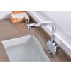 Copper Kitchen Sink Hot&Cold Water Purifier Faucet, Specification: Chrome