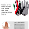 DemonKnights Cycling Gloves Full Finger Bicycle Gloves Outdoor Sports Equipment, Size: XXL(Azzurri)
