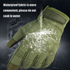 A24 Windproof Anti-Skid Wear-Resistant Warm Gloves For Outdoor Motorcycle Riding, Size: S(Brown)
