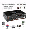 G919 Smart Digital Power Amplifier Built-in Bluetooth / USB/ SD/ FM Mini Power Amplifier, EU Plug