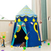 Children Indoor Toy House Yurt Game Tent(Blue)