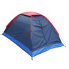 2 Persons Camping Tent Single Layer Beach Outdoor Travel Windproof Waterproof Summer Awning Tents with Bag, Random Color Delivery