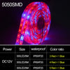 5m 300 LEDs SMD 5050 Full Spectrum LED Strip Light Fitolampy Grow Lights for Greenhouse Hydroponic Plant Waterproof(4 Red 1 Blue)