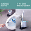 Disposable Toilet Brush Set Simple Disposable Cleaning Brush Household With Cleaning Liquid Toilet Brush With 50 Cleaning Heads