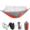 1-2 Person Outdoor Mosquito Net Parachute Hammock Camping Hanging Sleeping Bed Swing Portable  Double  Chair, 260 x 140cm