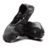 Crystal Satin Flower Decoration Dance Shoes Soft Sole Ballet Shoes Practice Dance Shoes For Children, Size: 31(PU Black)