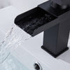 Bathroom Wide Mouth Faucet Square Sink Single Hole Basin Faucet, Specification: HT-Z6006 High Type