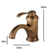Bathroom All-Brass Faucet Mixed Water Basin Faucet