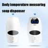 JF30 Automatic Infrared Intelligent Induction Disinfection Temperature Measurement Soap Dispenser, Product specifications: Drip Type(White)