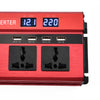 XUYUAN 2000W Car Inverter with USB Display Converter, Specification: 12V to 220V