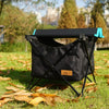 CLS Outdoor Folding Picnic Table Storage Hanging Bag Portable Invisible Pocket Storage Hanging Pocket,Style: Black Table + Small Pocket