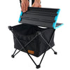 CLS Outdoor Folding Picnic Table Storage Hanging Bag Portable Invisible Pocket Storage Hanging Pocket,Style: Table Small + Small Pocket
