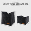 CLS Outdoor Folding Picnic Table Storage Hanging Bag Portable Invisible Pocket Storage Hanging Pocket,Style: Table Medium + Large Pocket