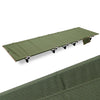 CLS Outdoor Lightweight Folding Bed Camping Simple Leisure Bed(Khaki)