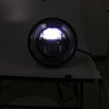 HONGPA Motorcycle Retro Headlights Modified Parts LED General Metal Headlights(Matte Black)