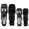 SULAITE GT341 Motorcycle Stainless Steel Knee Pads Elbow Pads Off-Road Cycling Racing Anti-Fall Sports Protective Gear