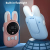 Children Voice Transmission Intercom Handheld Wireless Communication 3 Kilometers Parent-Child Educational Interactive Toy(Pink )