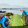 Hewolf 1572 Outdoor Supplies Double Camping Tent Picnic Rainproof Camping Mountaineering Equipment Tent(Orange)