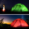 Hewolf 1572 Outdoor Supplies Double Camping Tent Picnic Rainproof Camping Mountaineering Equipment Tent(Green)