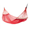 Outdoor Hammock Anti-Rollover And Breathable Camping Hammock  Outdoor Swing(Red)