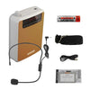 Rolton K300 Portable Voice Amplifier Supports FM Radio/MP3(Black)