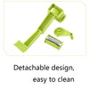 3 PCS Plastic Hand-Cranked Rotary Grater Chocolate Cheese Multi-Function Planer(Green)