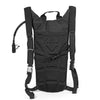 Water Bag Hydration Backpack Outdoor Camping Nylon Camel Water Bladder Bag For Cycling(BLACK)
