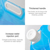 PE Water Bag For Portable Folding Water Storage Lifting Bag for Camping Hiking Survival Hydration Storage Bladder(5L)