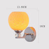 2031 Modern Bedside Wall Light LED Bedroom Personality Simple Wall Light Living Room Hallway Staircase, Power source:  12W White Light( Orange)