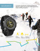 NX02 Sport Smartwatch IP67 Waterproof Support Tracker Calories Pedometer Smartwatch Stopwatch Call SMS Reminder(blue)