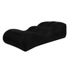 BB1832 Outdoor Portable Inflatable Bed Foldable Beach Air Sofa, Size: Medium: 145x70x35cm(Black)