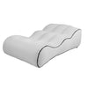 BB1832 Outdoor Portable Inflatable Bed Foldable Beach Air Sofa, Size: Large: 165x70x40cm(White)