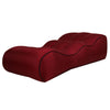 BB1832 Outdoor Portable Inflatable Bed Foldable Beach Air Sofa, Size: Large: 165x70x40cm(Wine Red)