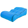 BB1832 Outdoor Portable Inflatable Bed Foldable Beach Air Sofa, Size: Large: 165x70x40cm(Sky Blue)