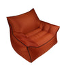 BB1806 Outdoor Portable Inflatable Bed Folding Beach Air Sofa, Length: Small: 60x70x60cm(Orange)