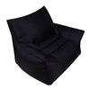 BB1806 Outdoor Portable Inflatable Bed Folding Beach Air Sofa, Length: Medium: 70x80x70cm(Black)