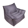 BB1806 Outdoor Portable Inflatable Bed Folding Beach Air Sofa, Length: Large: 80x90x80cm(Gray)