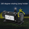 LED Strong Light Aluminum Alloy Outdoor With Magnetic USB Work Headlight, Colour: 5 x LED
